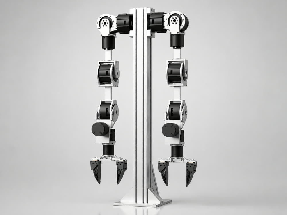 Modular dual arm